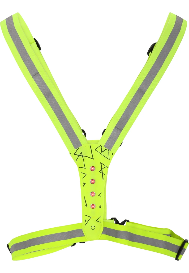 ENDURANCE Reflektierender Cross Belt mit LED