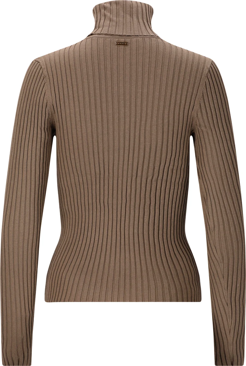 Athlecia Jelina Gerippter Rollkragenpullover Damen