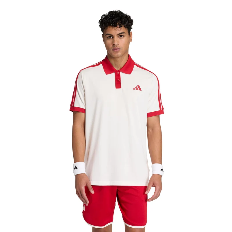 Classics Polo Herren - beige, rot