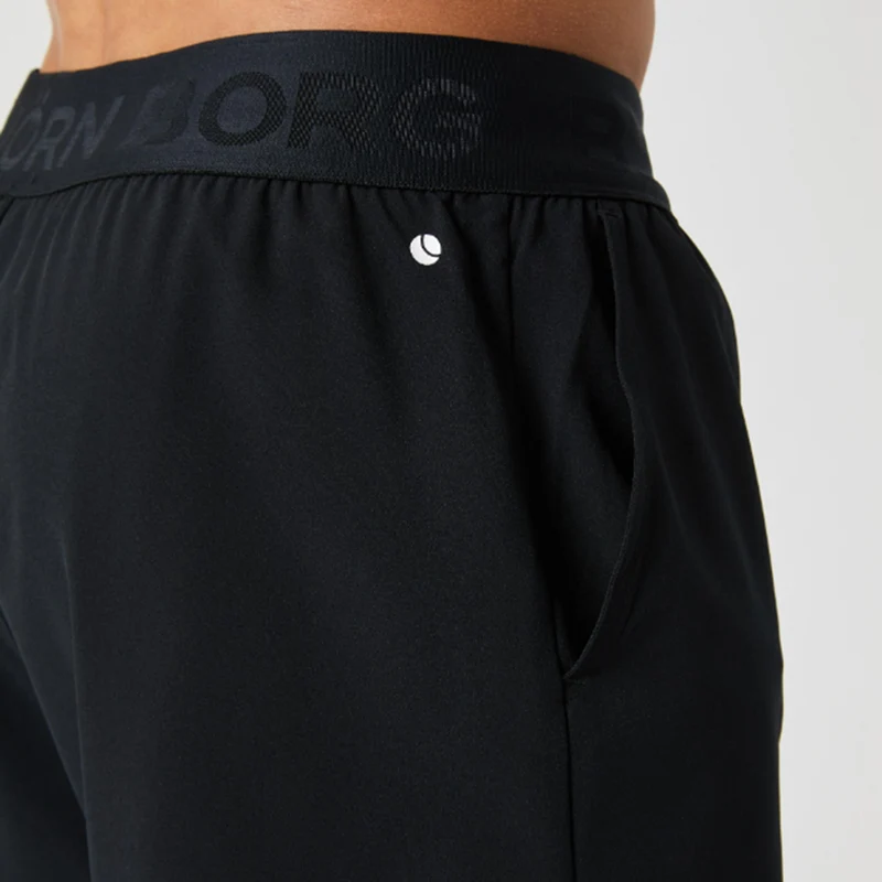Borg 2 In 1 Shorts Herren - schwarz