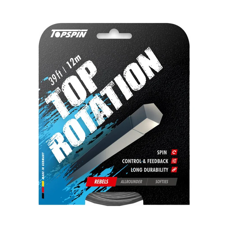 Top Rotation 12m Saitenset-Grau