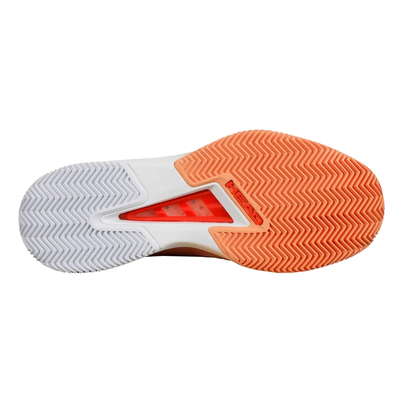 Sprint Pro 4.0 Sandplatzschuh Damen-Koralle,Weiß