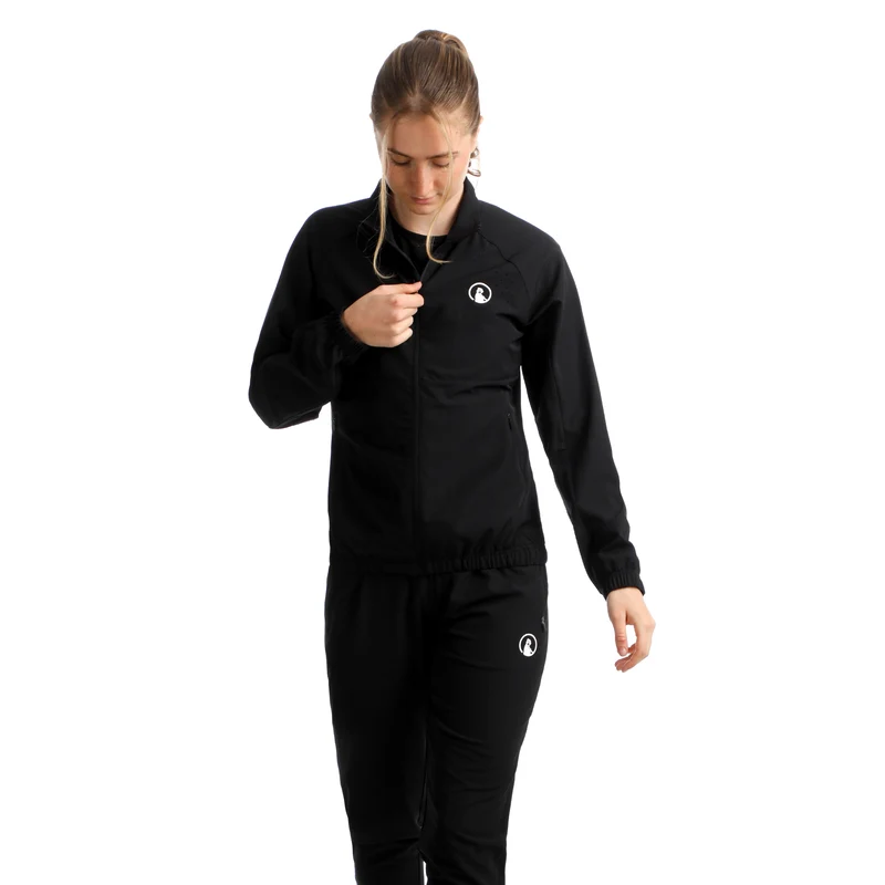 Return Trainingsjacke Damen-Schwarz