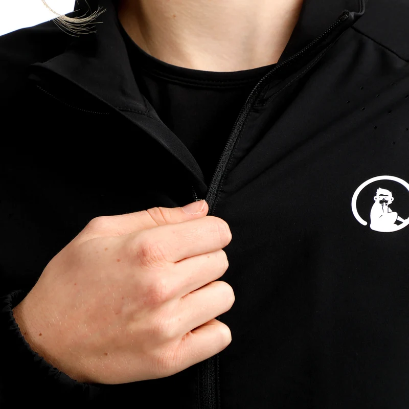 Return Trainingsjacke Damen-Schwarz