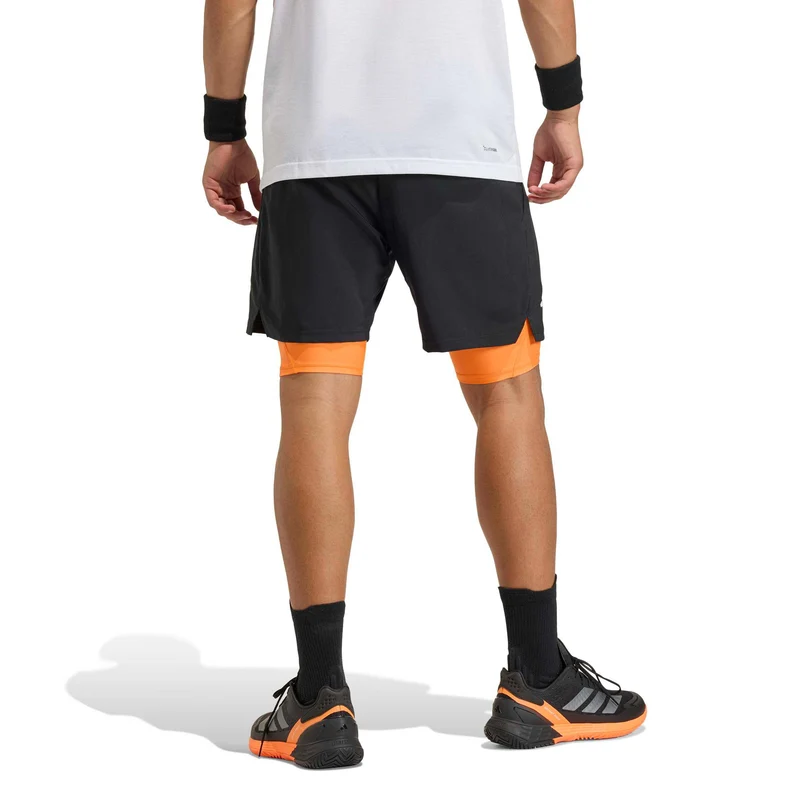 Club 2In1 Shorts Herren-schwarz, orange