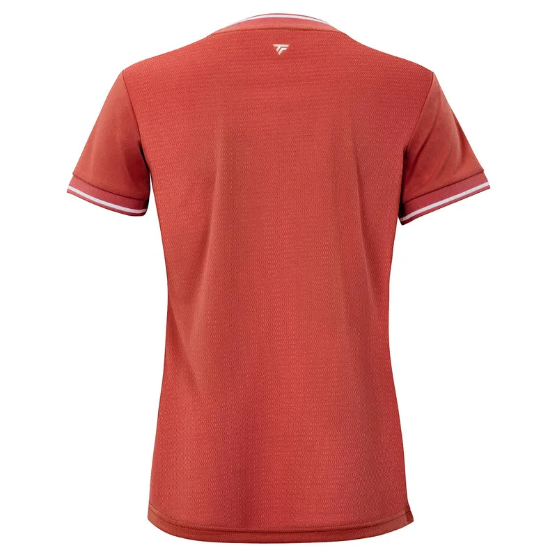Team Tech T-Shirt Damen - rost