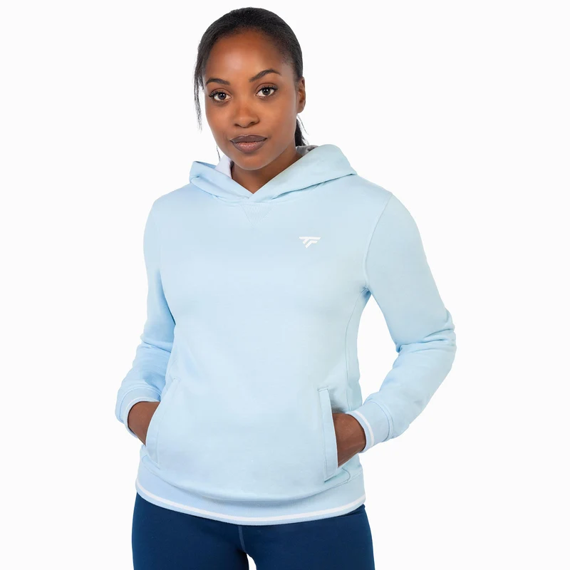 Team Terry Hoody Unisex - hellblau