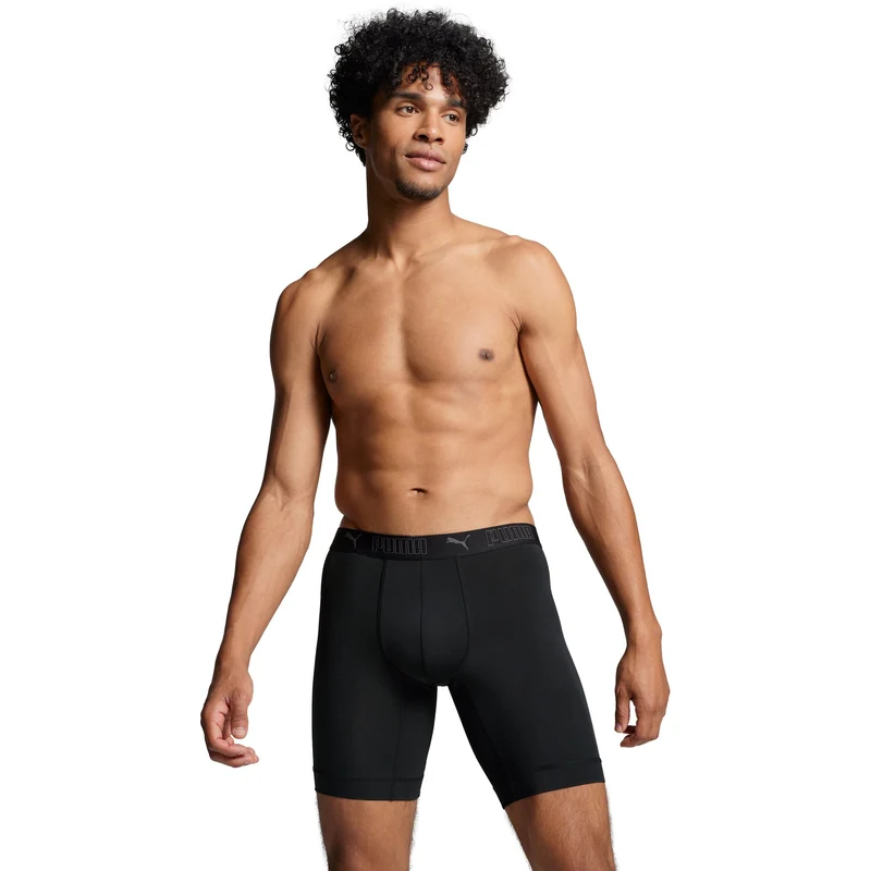 PUMA MEN SPORT MICROFIBER LONG BOXER