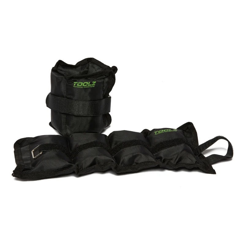 Wrist/Ankle Weight 2kg-2pcs Gewichtsmanschetten-Schwarz