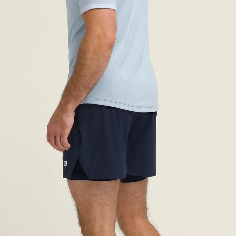Set Point 7in Lined Shorts Herren - dunkelblau