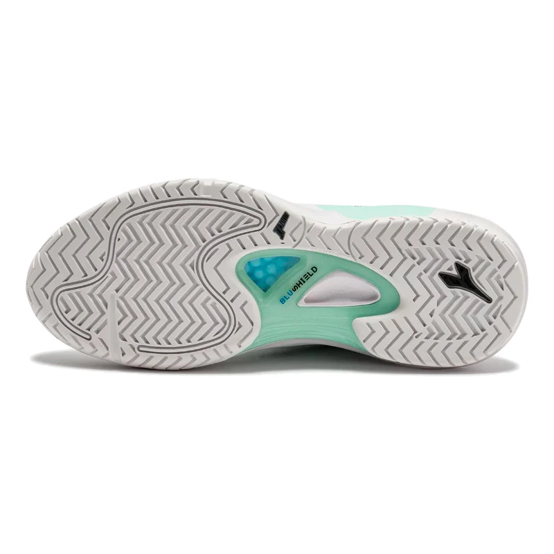 Speed Blushield Fly 5 Allcourtschuh Damen-türkis, schwarz