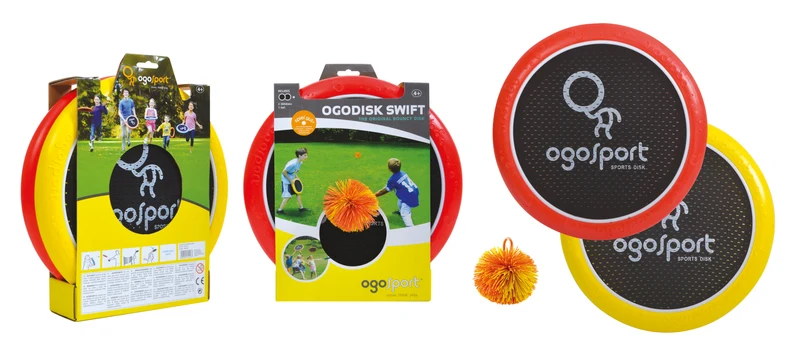 SCHILDKRÖT OgoSport Set mit 2 Softdiscs & 1 Ball