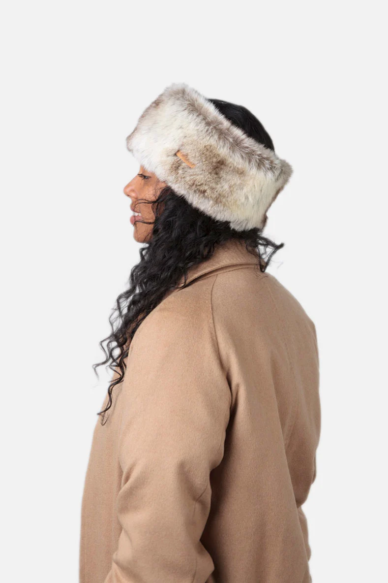 BARTS Stirnband Fur Damen Kunstfell mit Fleece