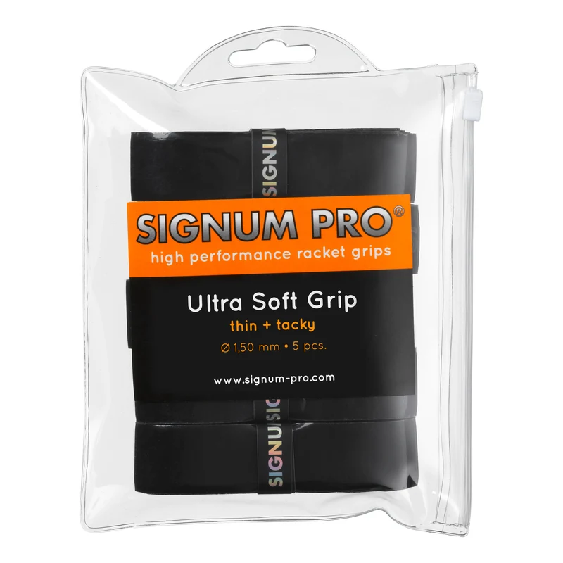 Ultra Soft Grip 5er Pack - schwarz