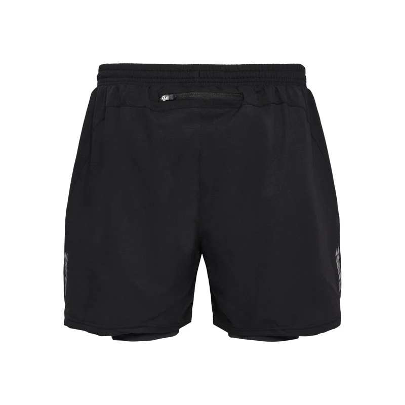 Dallas 2in1 Shorts Herren-Schwarz