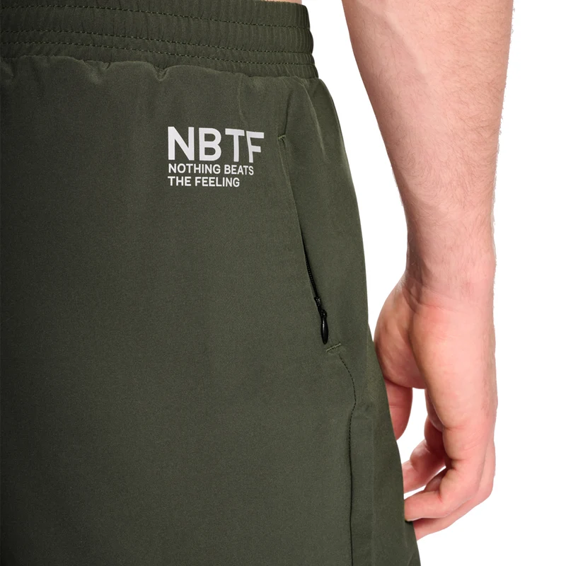 Pace Laufhose Herren-Oliv