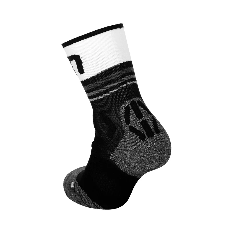 Runner's One Short Laufsocken Damen-Schwarz,Weiß