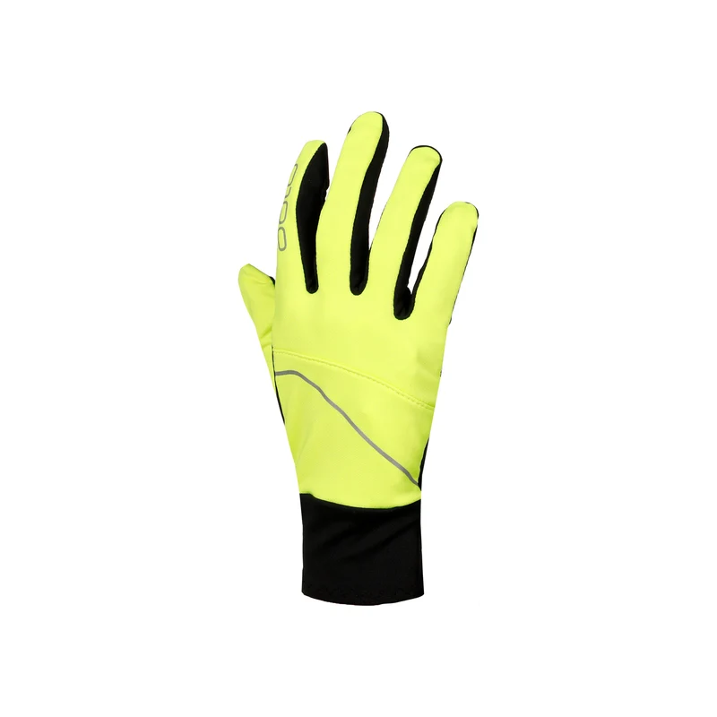 Intensity Safety Light Handschuhe-Schwarz,Gelb