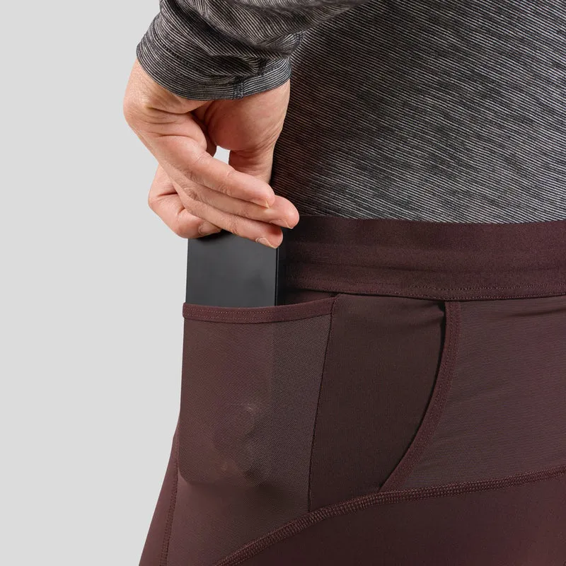 X-Alp Winter Lauftight Herren-Braun