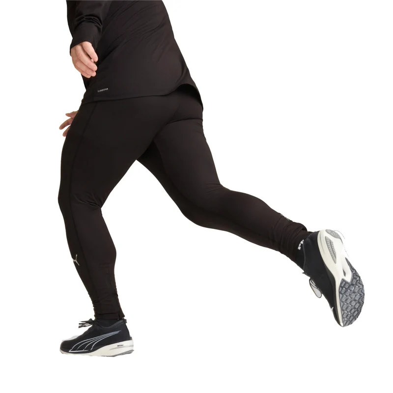 Favorites Brushed Lauftight Herren-Schwarz,Silber