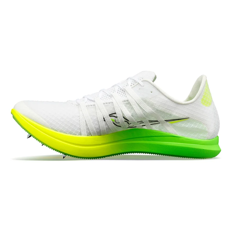 Terminal VT Spikeschuh Damen-Weiß,Neongrün