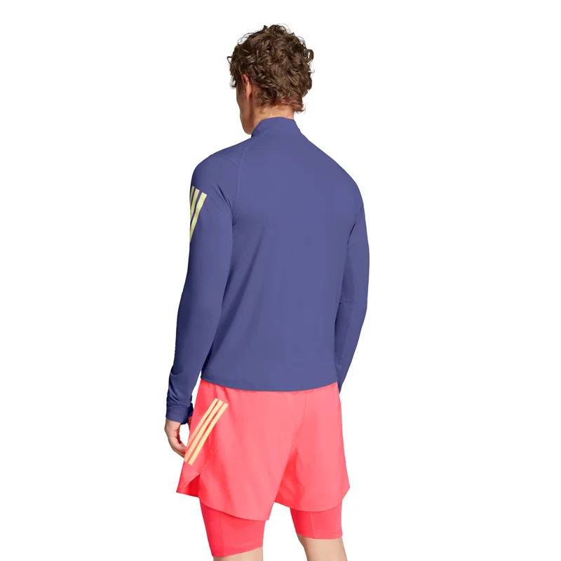 BMW Berlin Laufshirt Herren - blau, gelb