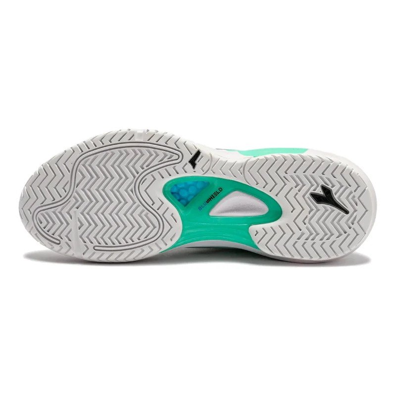 Speed Blushield Fly 5 Allcourtschuh Herren-petrol, schwarz