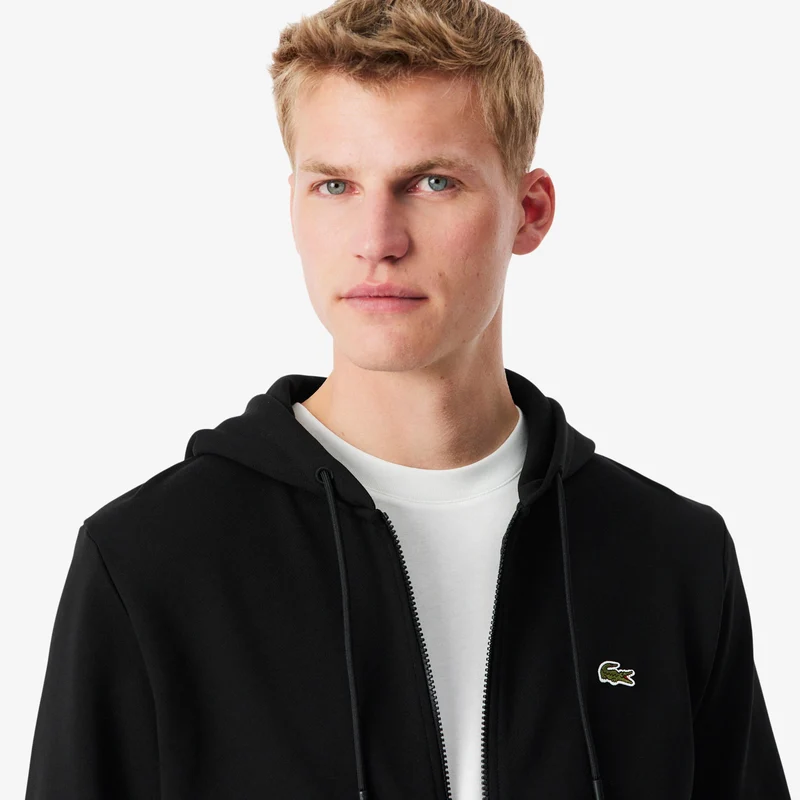 Sweatjacke Herren - schwarz