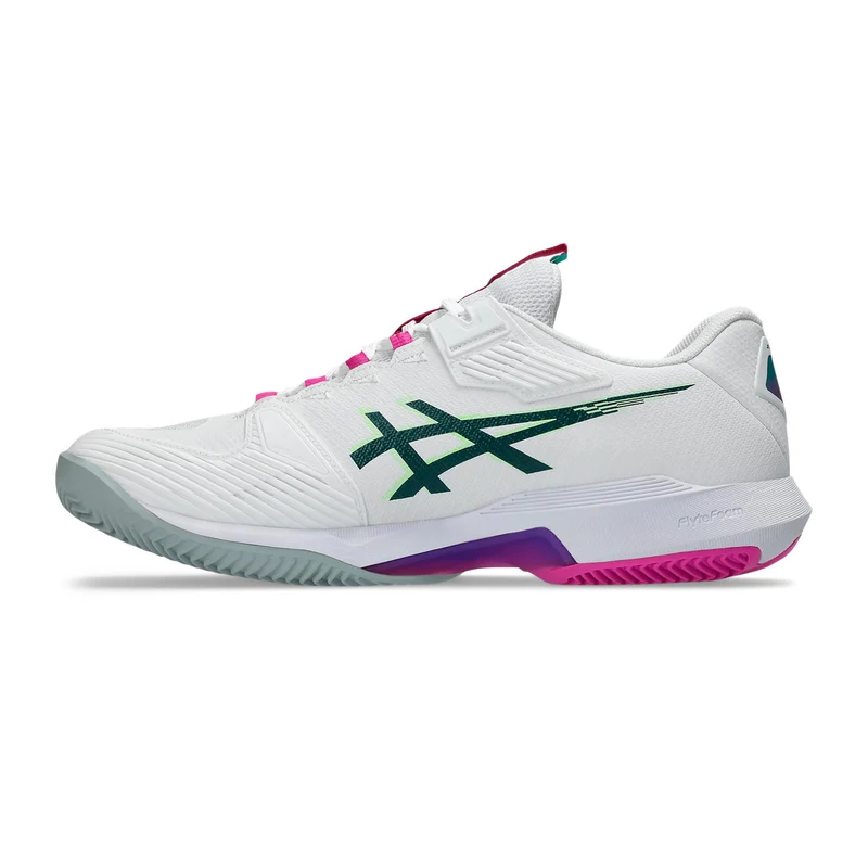 Solution Speed FF 4 Sandplatzschuh Herren - weiß, pink