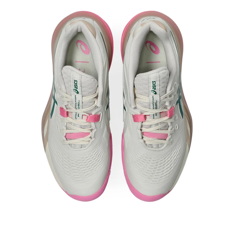 Gel-Resolution X Padelschuh Damen - beige, rosa