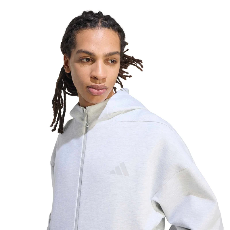 Z.N.E. Sweatjacke Herren - hellgrau