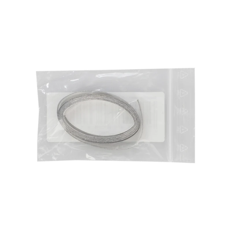Bleiband 6,35mm-Silber