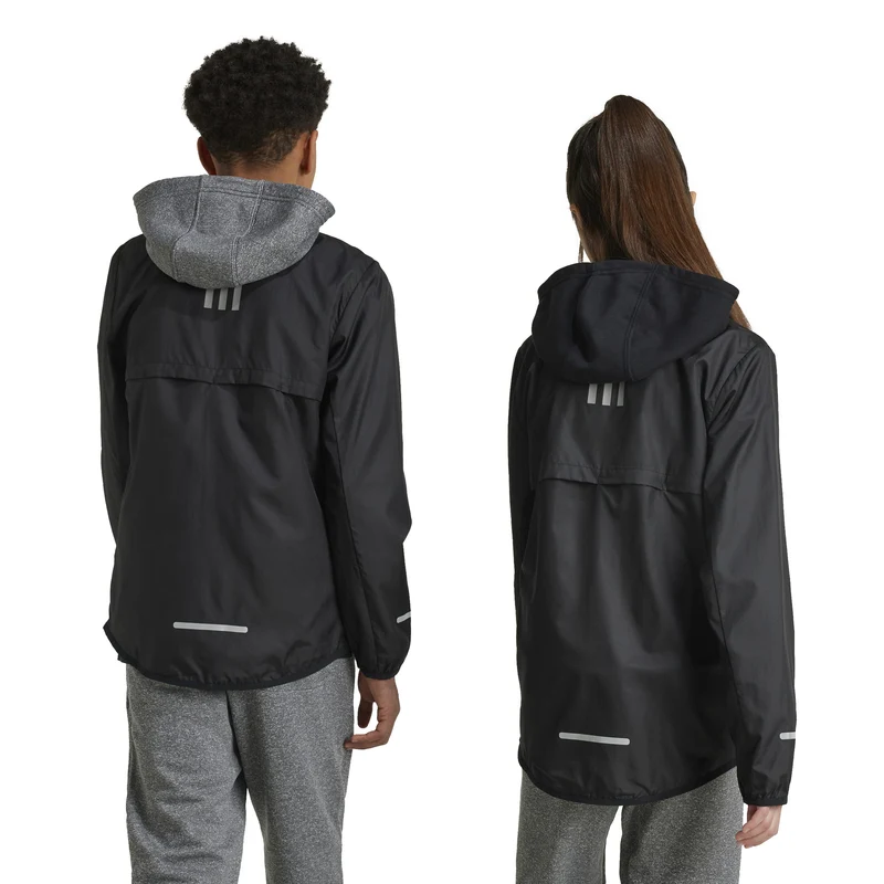 Teamwear WindReady Laufjacke Kinder-Schwarz