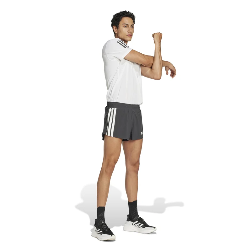 adizero 3in Split Laufshorts Herren-schwarz