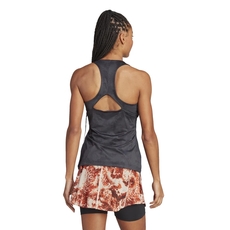 Paris Y- Tank-Top Damen-Dunkelgrau