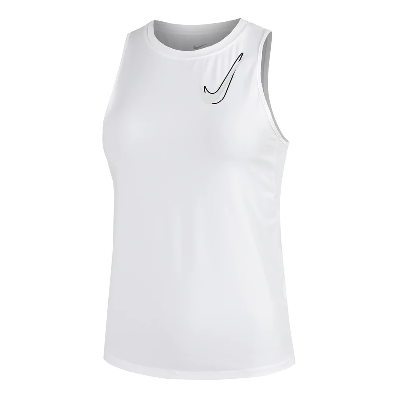 Swoosh Tank-Top Damen-Weiß