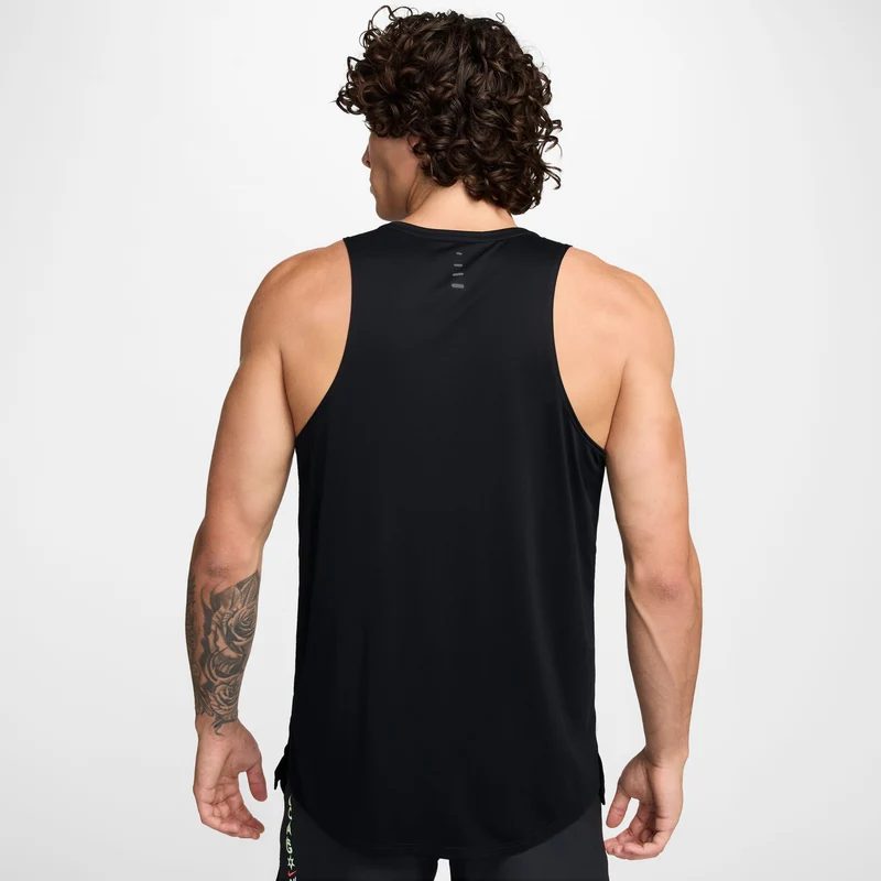 Stride Laufshirt Herren - schwarz