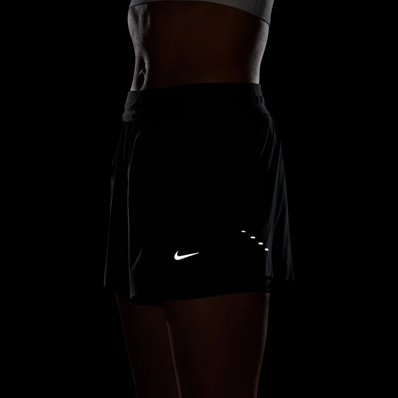 Swift 2in1 Laufshorts Damen - schwarz