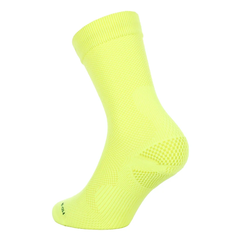 Fast Lightweight Crew Laufsocken Unisex - neongrün, grün