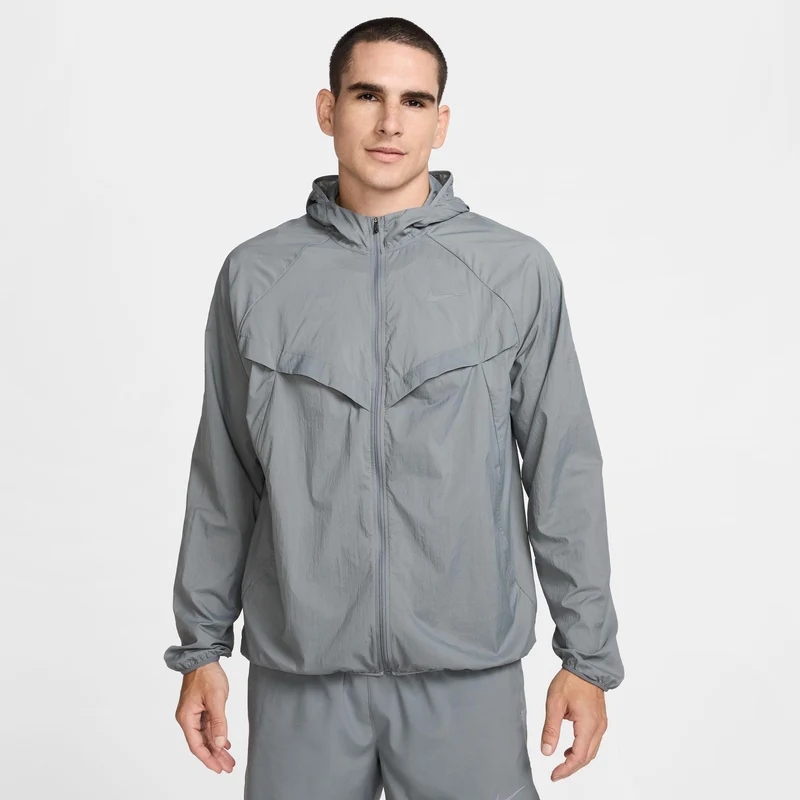 Stride Laufjacke Herren - grau, silber