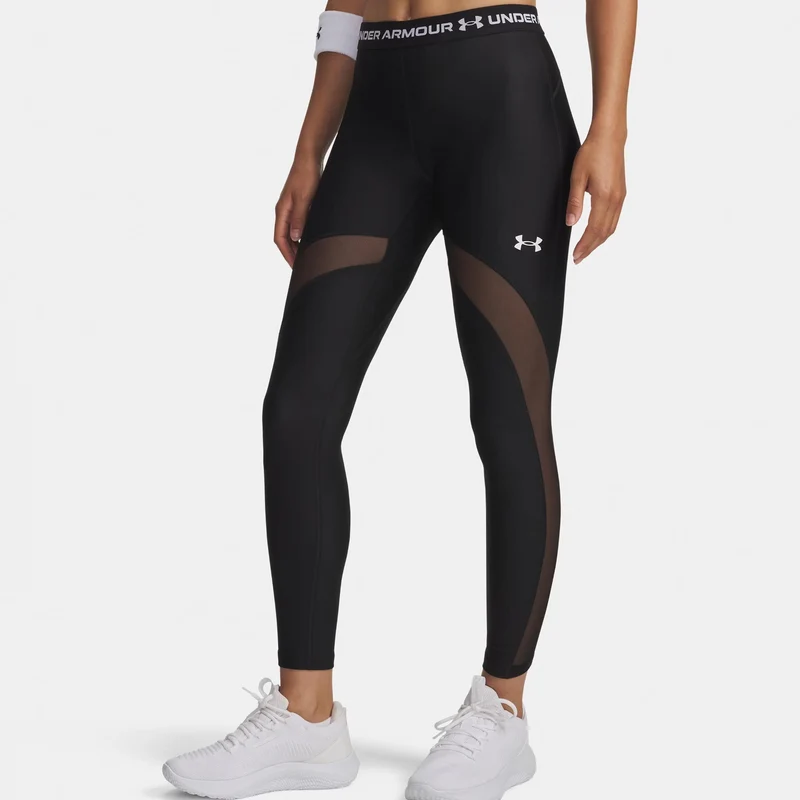 HeatGear Mesh Tight Damen-schwarz, weiß