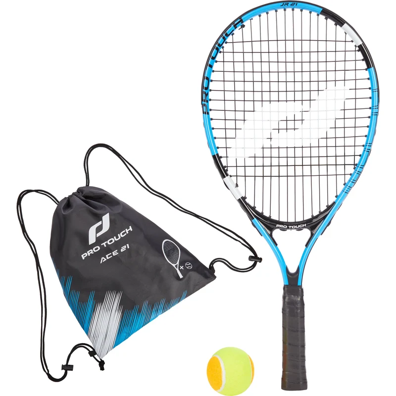 PRO TOUCH Kinder Tennisschläger ACE 21 Set mit Ball & Tasche