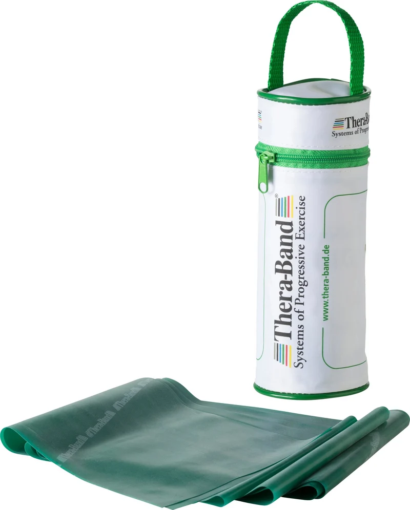 THERA-BAND Physioband 2,5m mit Tasche – Fitnessband