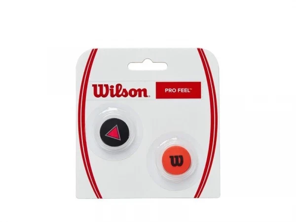 WILSON PRO FEEL CLASH DAMPENER Schwarz/Rot
