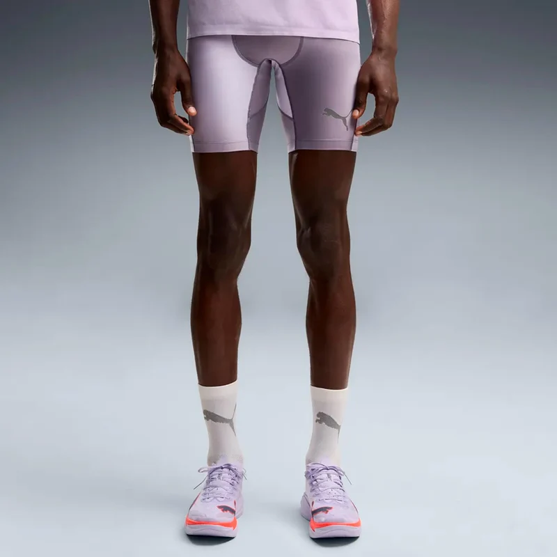Lightspeed AOP 8in half Lauftight Herren - grau