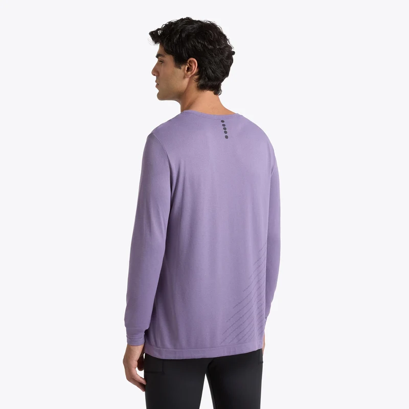 Stratouno Longsleeve Herren - violett
