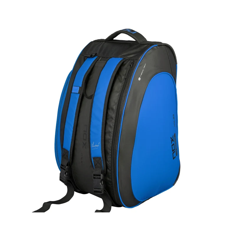 ML10 Team Padelschlägertasche -schwarz, blau