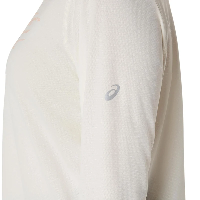 Fujitrail Logo Laufshirt Damen-Beige