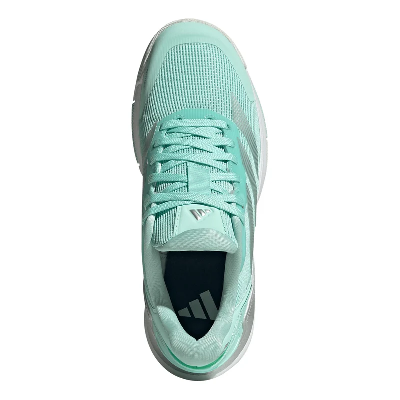 Crazyquick LS Padelschuh Damen - mint, silber