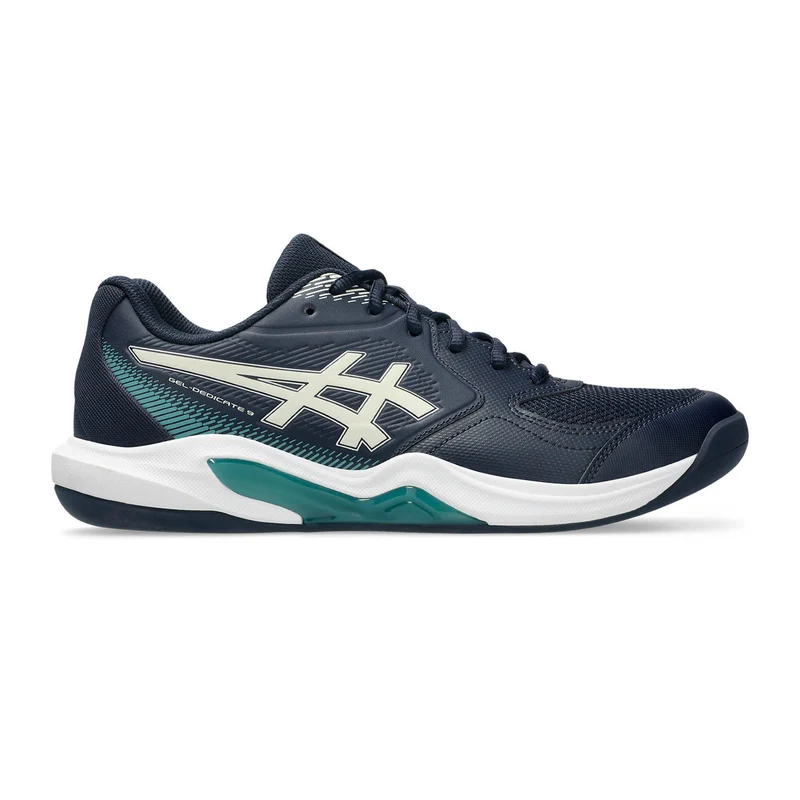 Gel-Dedicate 9 Teppichschuh Herren - dunkelblau, weiß